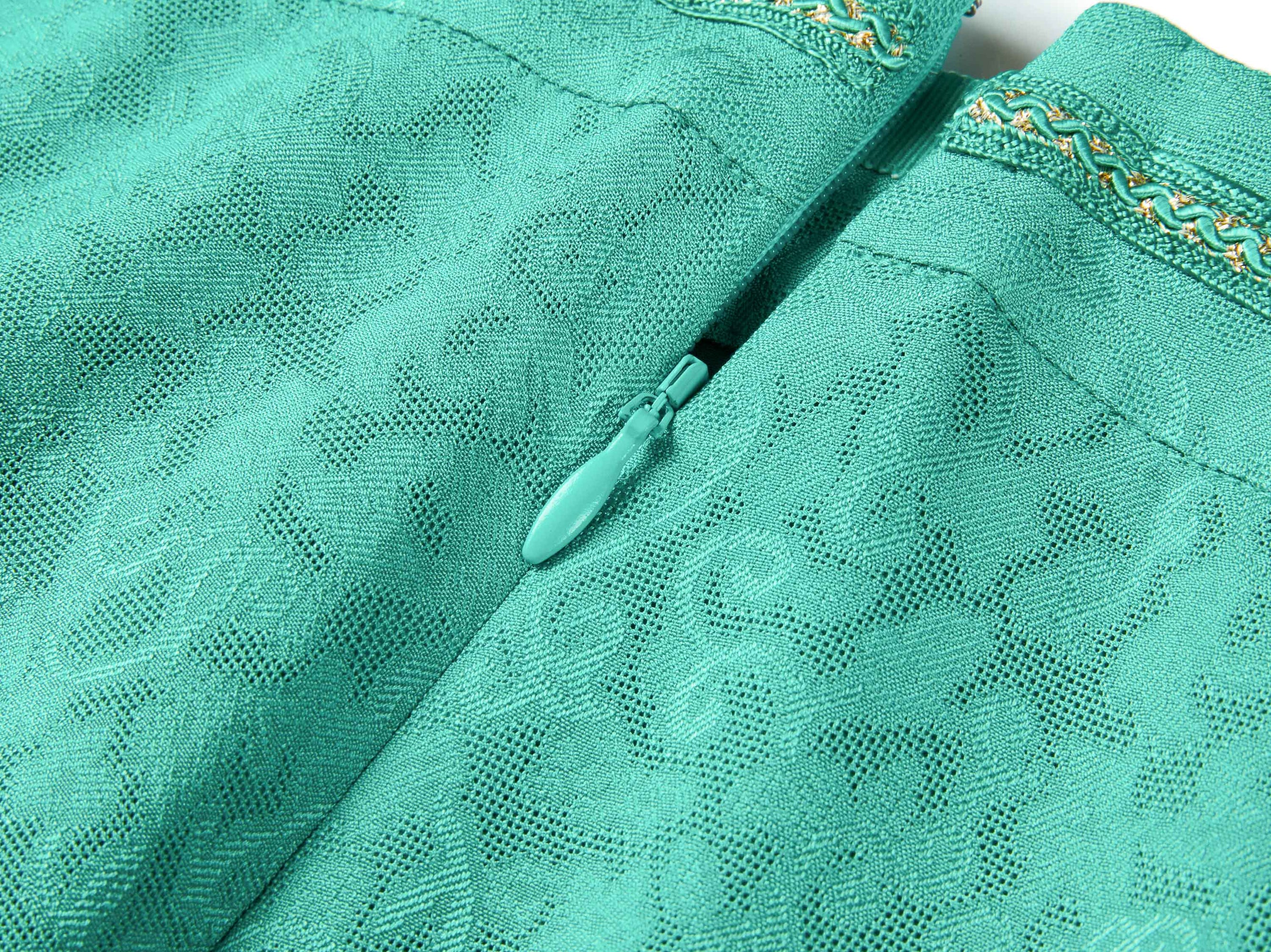 Slim Fit Skirt | Green