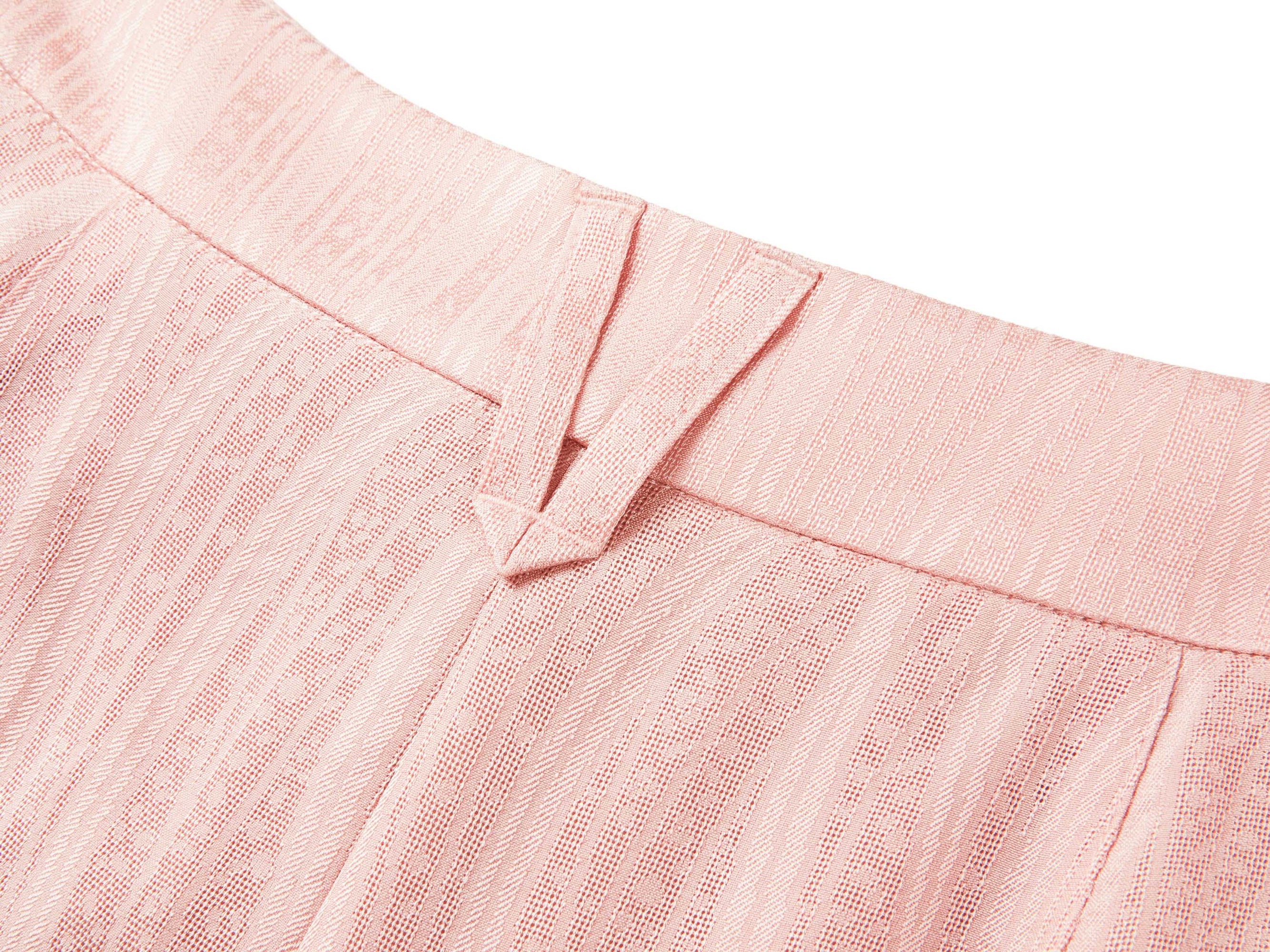 wide-leg trousers | Light Pink