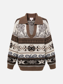 Wool Sweater | Brown