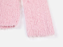 Silk Soft Knit Top | Pink