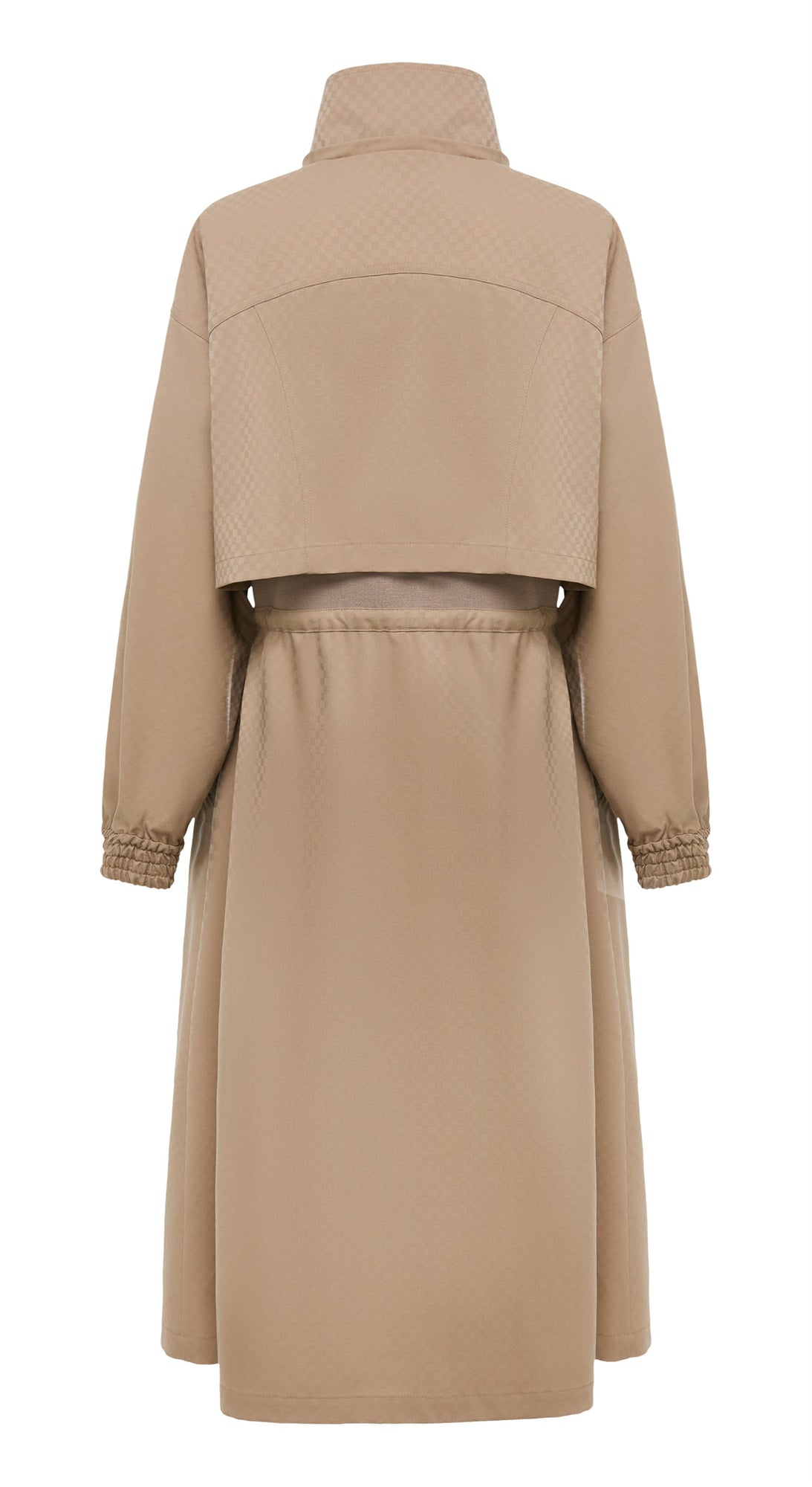 Wool Trench Dress | Khaki