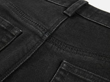 Straight Leg High-Waisted Jean | Black