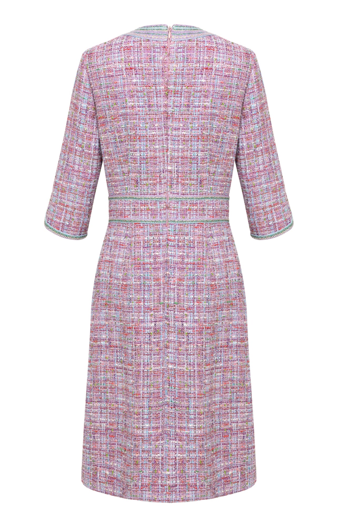 Tweed Dress | Purple