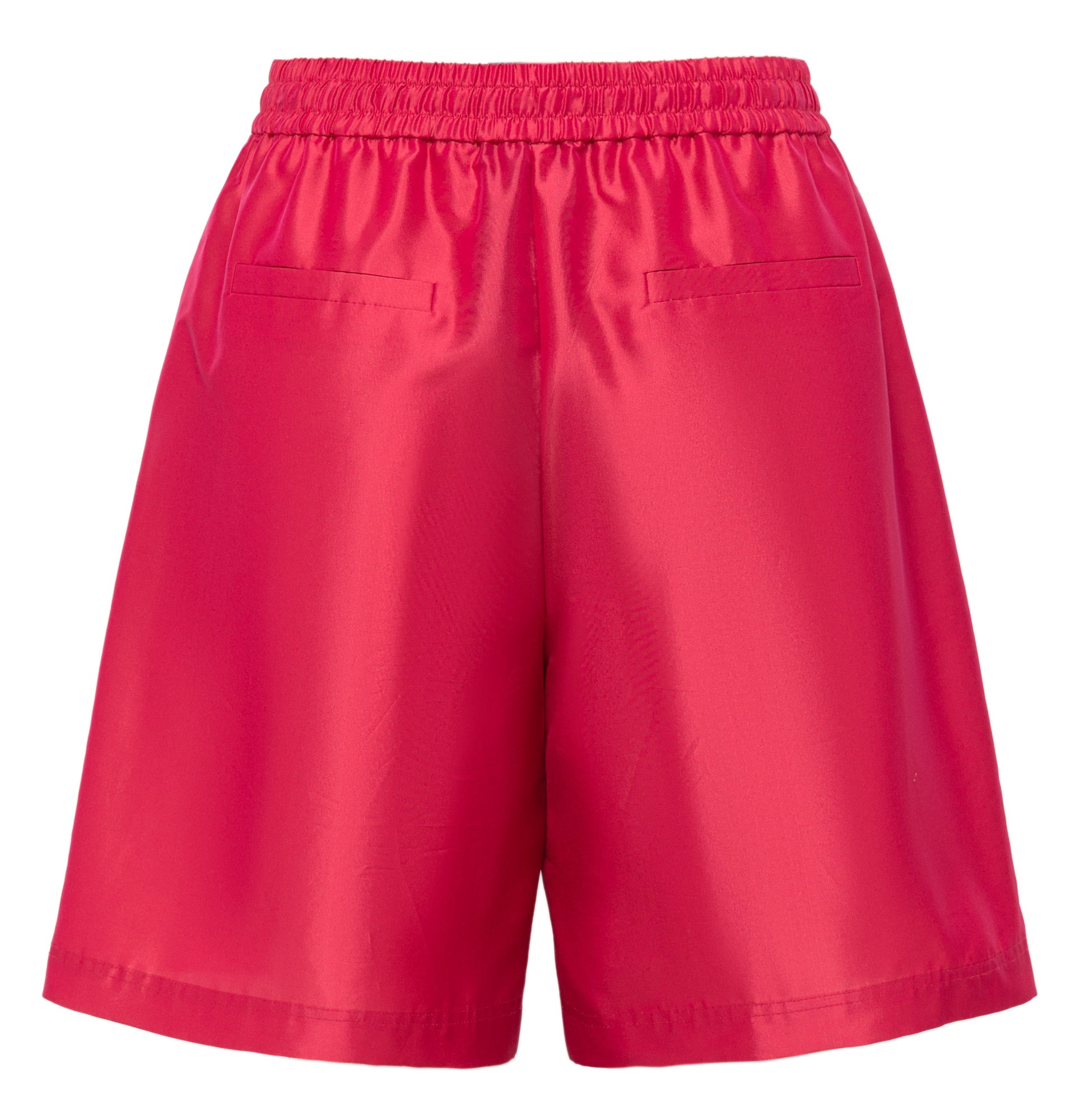 Drawstring Shorts | Rose Red