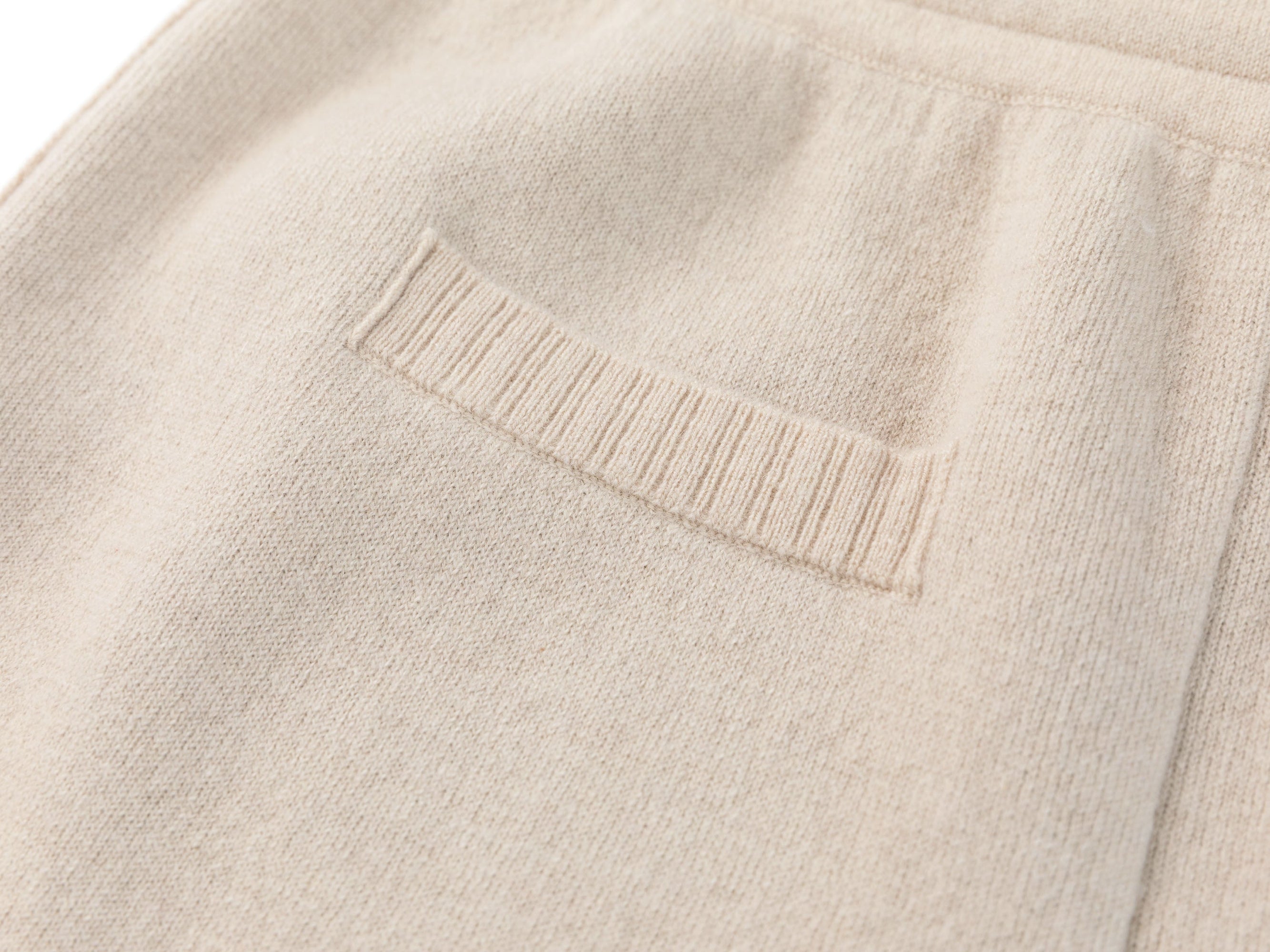 Knit Pants | Beige