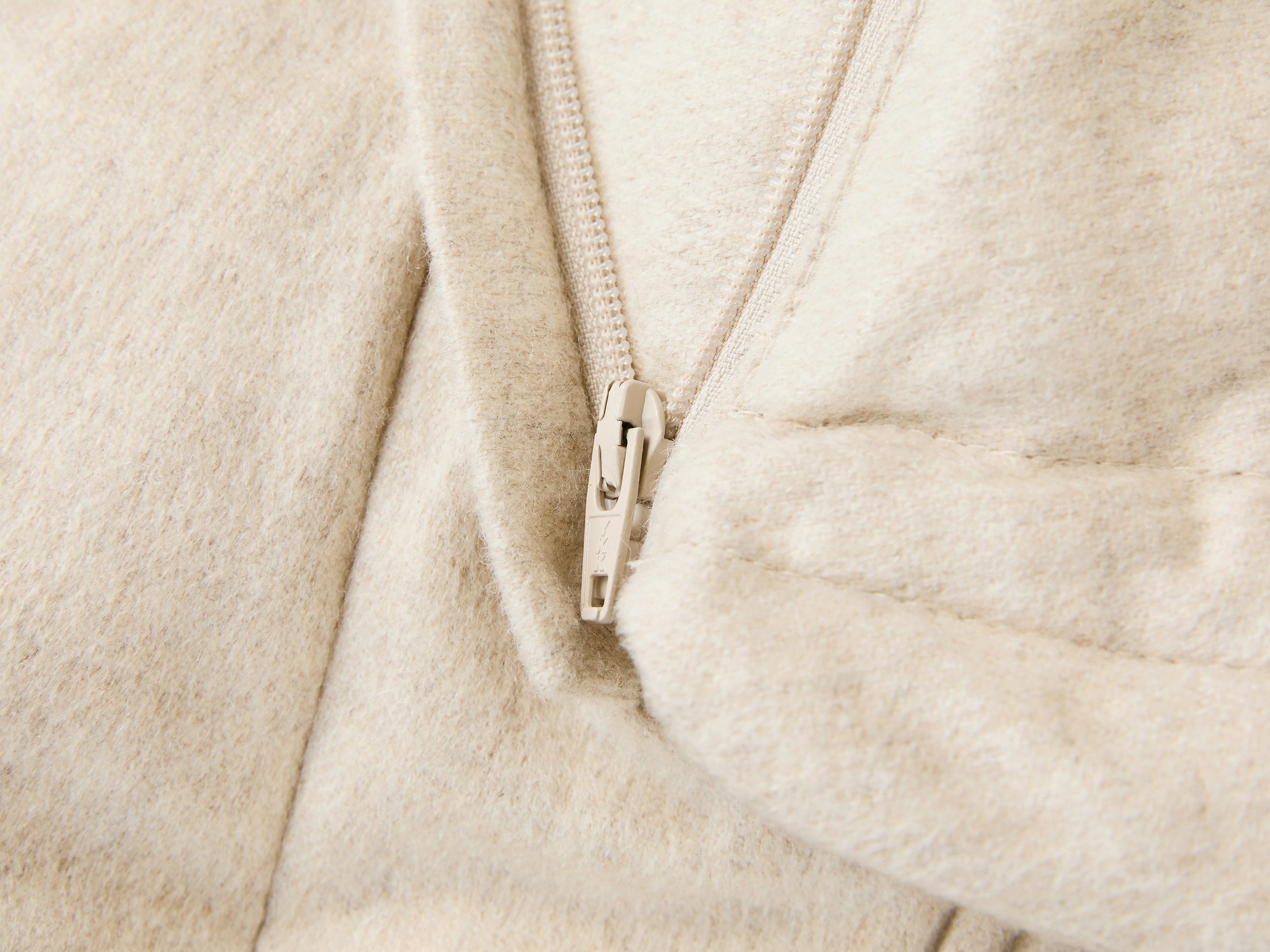 Cashmere Goose Down Long Jacket | Beige