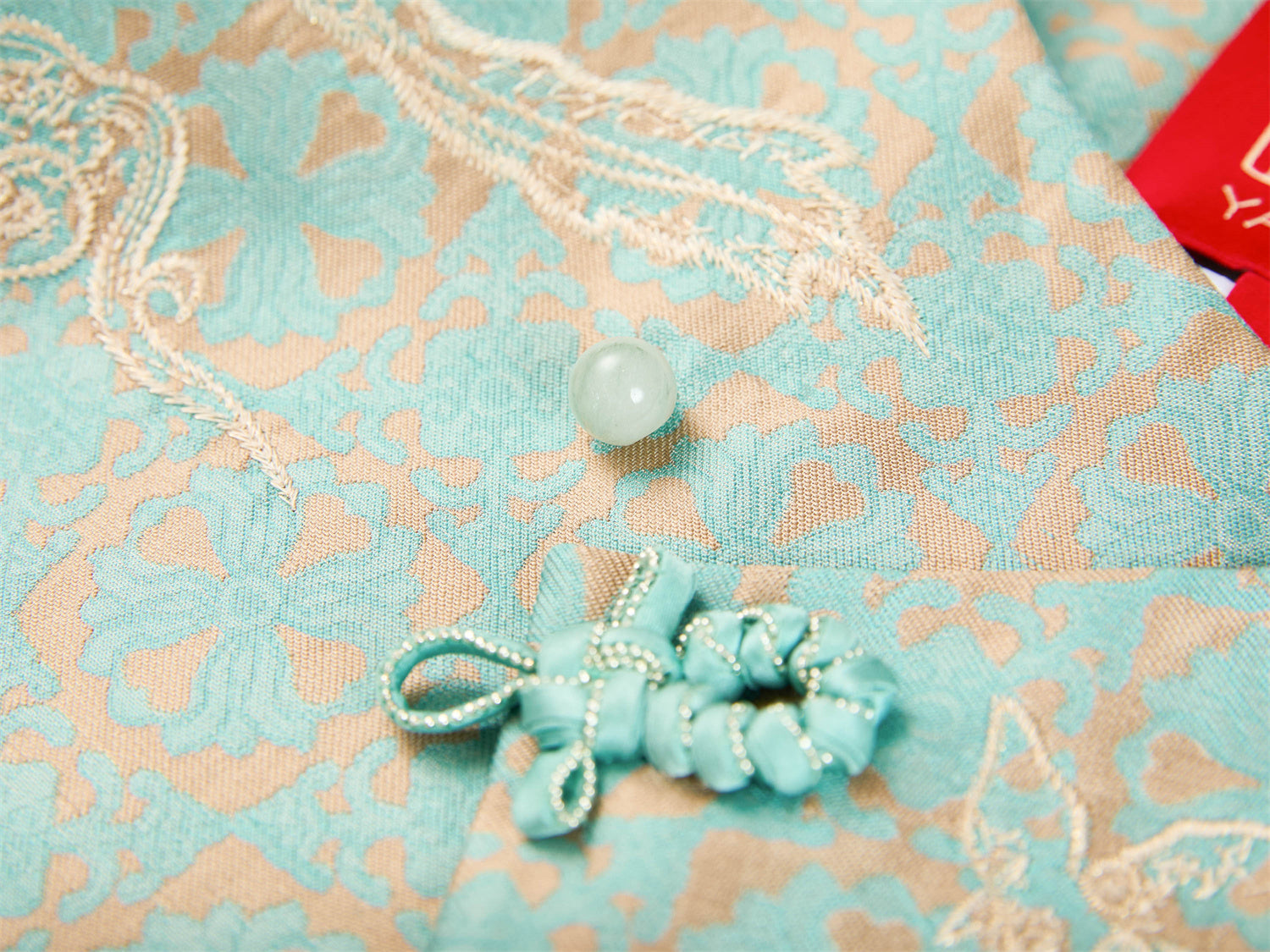 Short New Chinese-style Jacket | Green