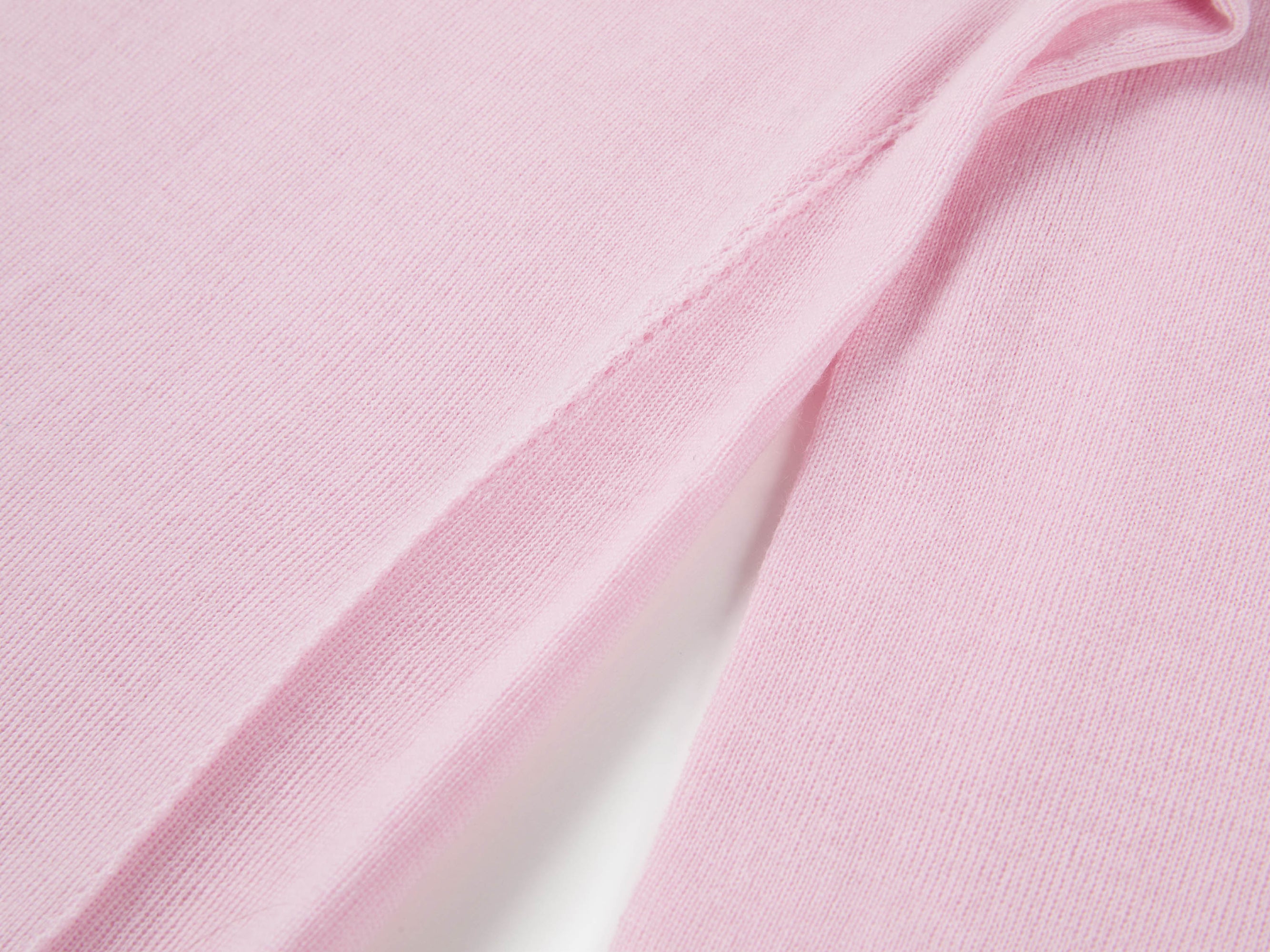 Wool Knit Top Sweater | Pink