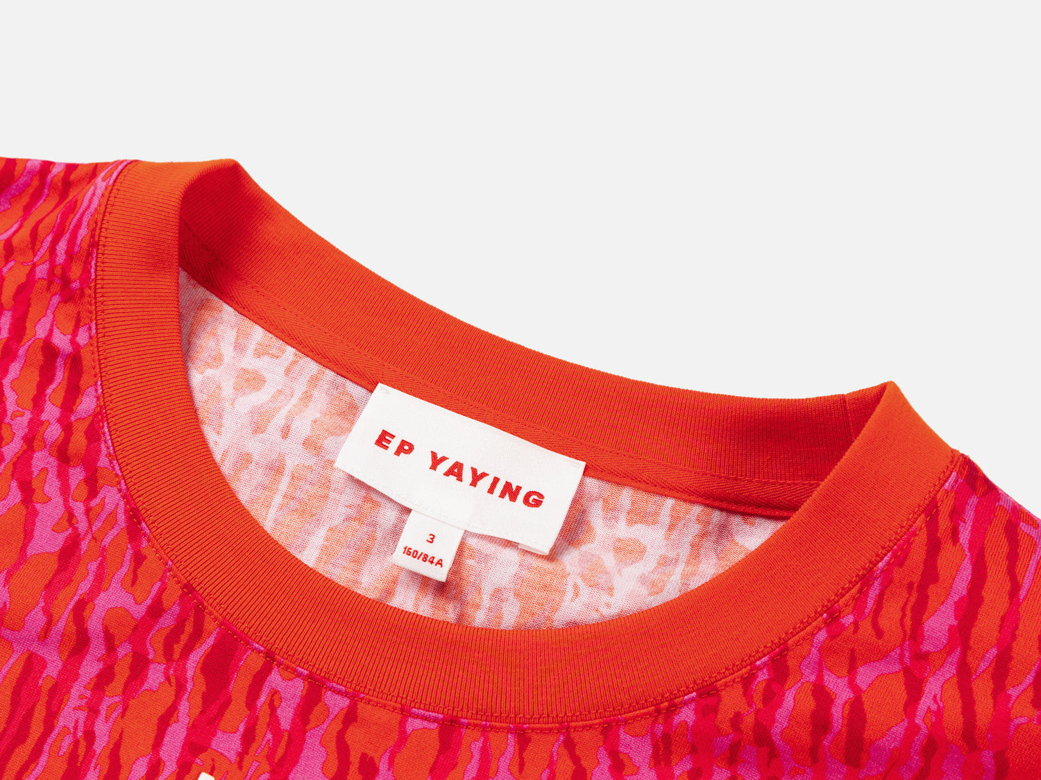 Loose Fit Pure Cotton Short-sleeve T-shirt | Red