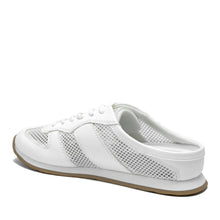 Jettson Sport Mule | Bright White Faux Nappa/Mesh