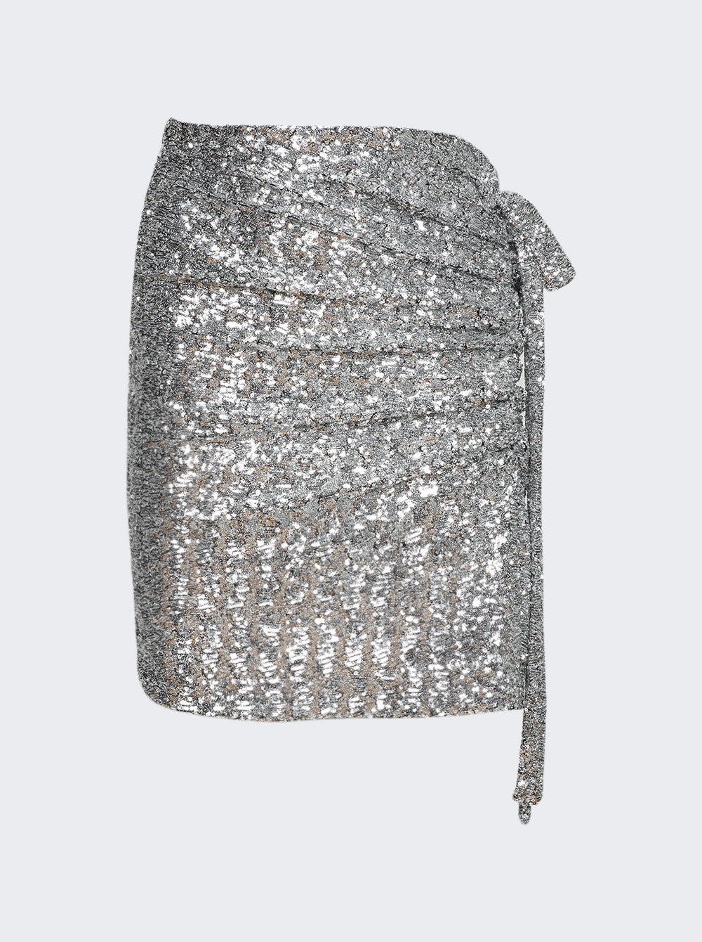 Women | Rabanne | Embellished Skirt | Silver