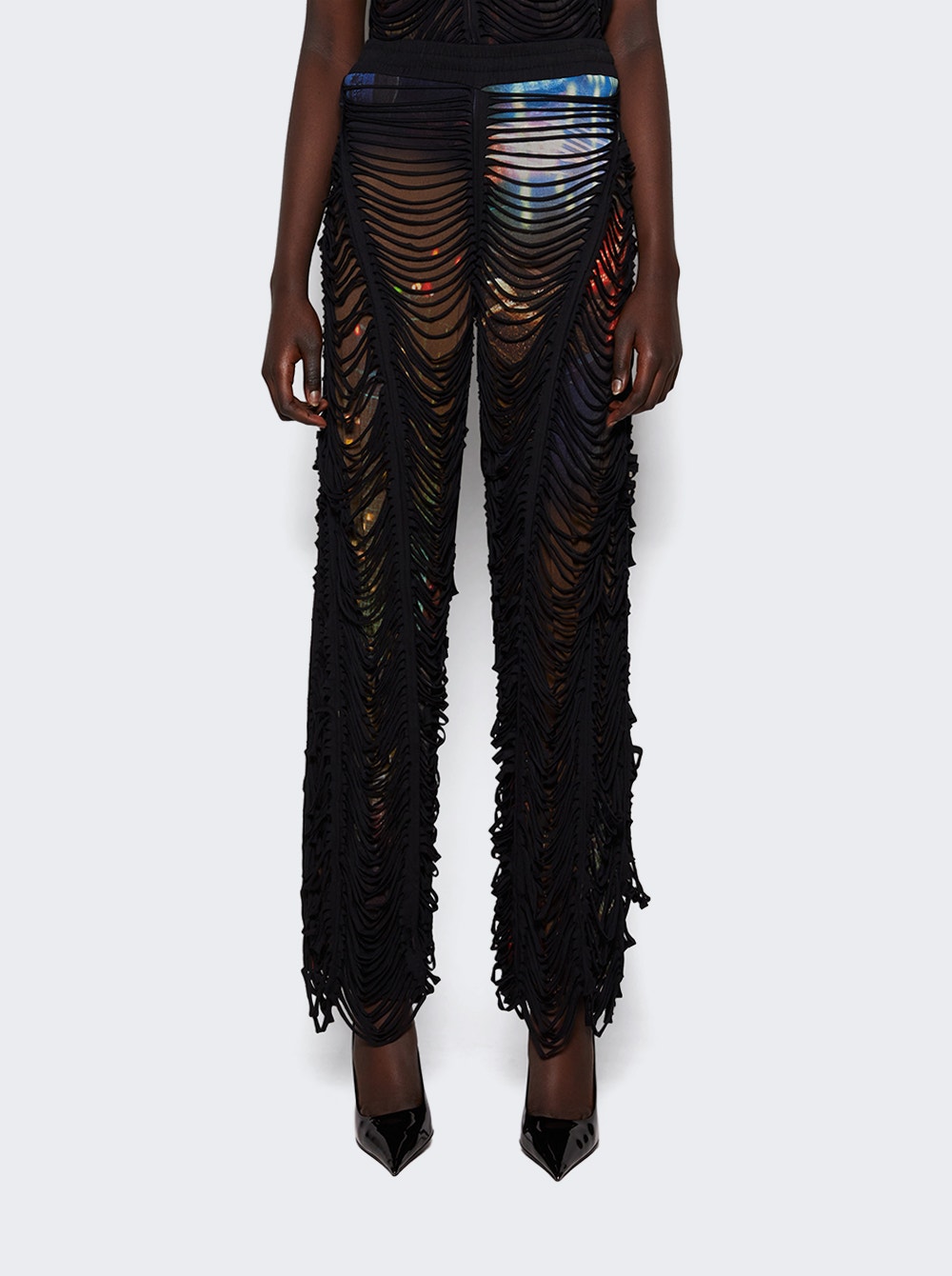 Women | Jean Paul Gaultier X Shayne Oliver | Slashing Pant | City Print