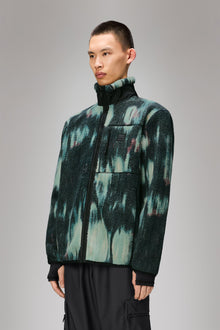Rains Yermo Fleece Jacket Blur Jacket