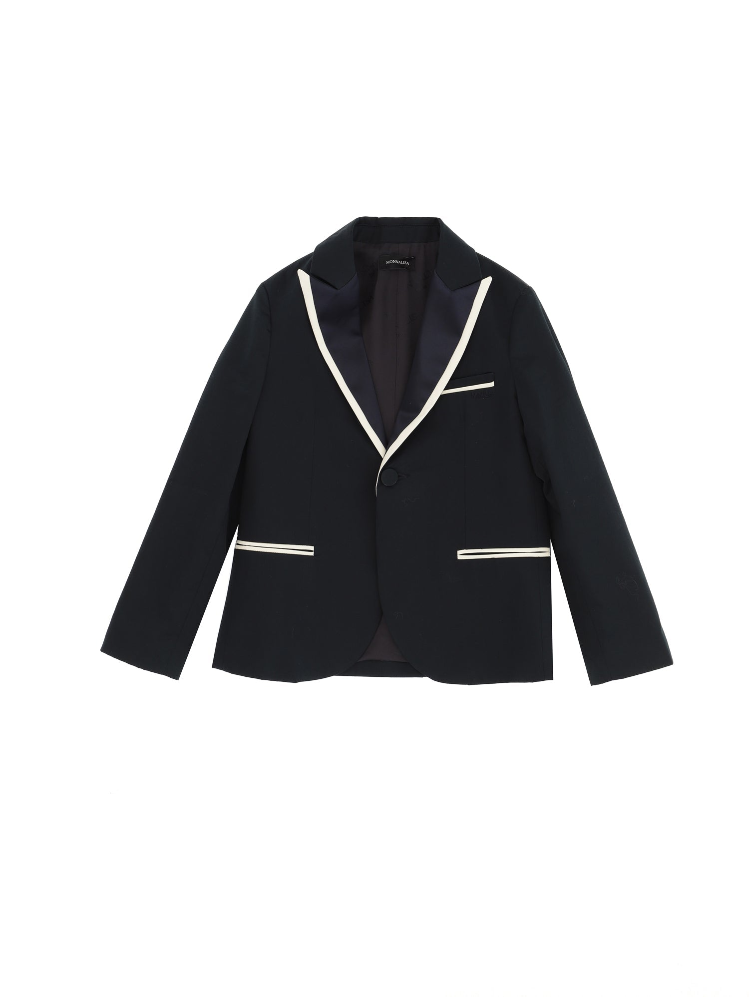 Boys | Tuxedo Jacket With Peak Lapels | Dark Blue