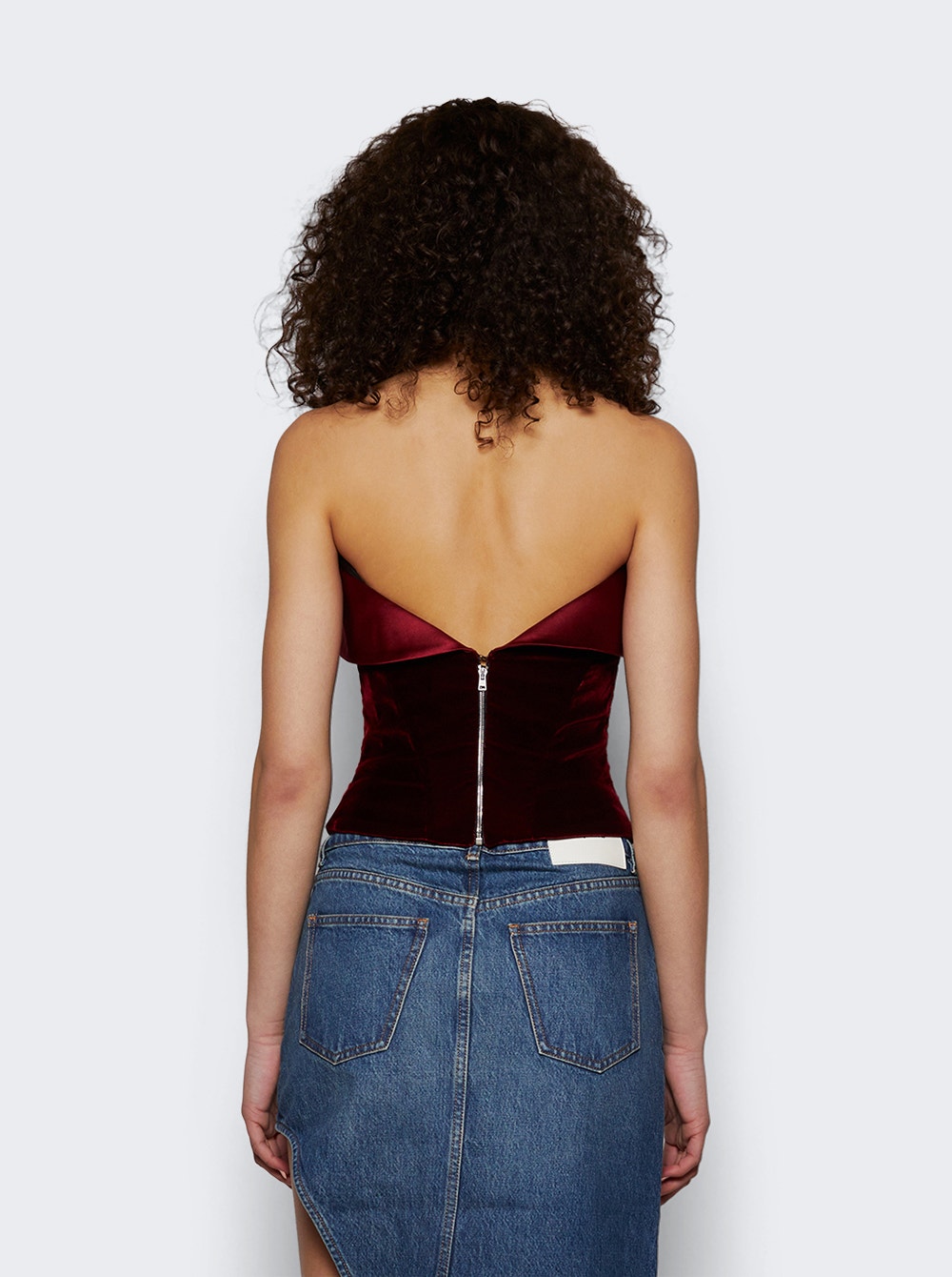 Women | Mugler | Bustier Top Blood | Red