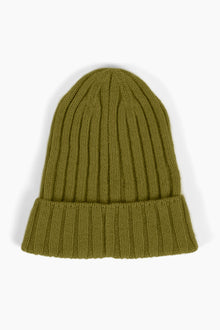 Ribbed Baby Alpaca Beanie | Multi