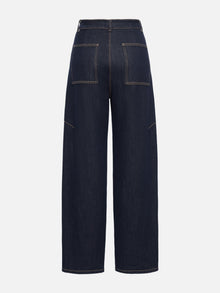 High-Waisted Slim Jeans | Navy