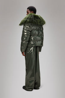 Rains Alta Vision Fleece Jacket Swamp Jacket