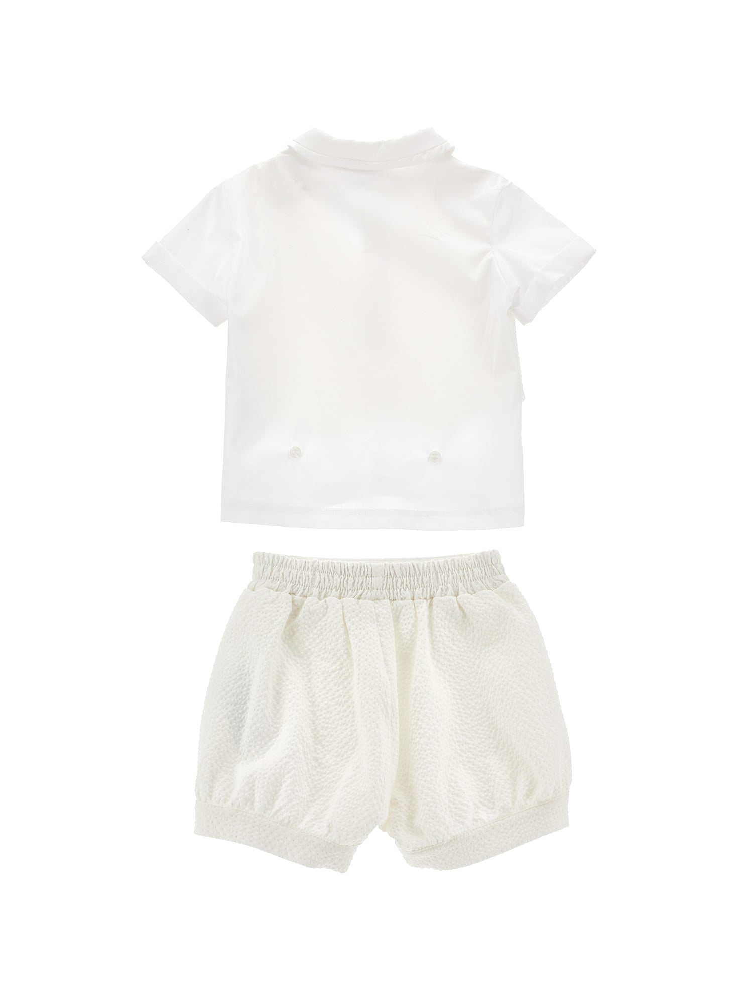 Boys | Polo Set With Vest | Cream
