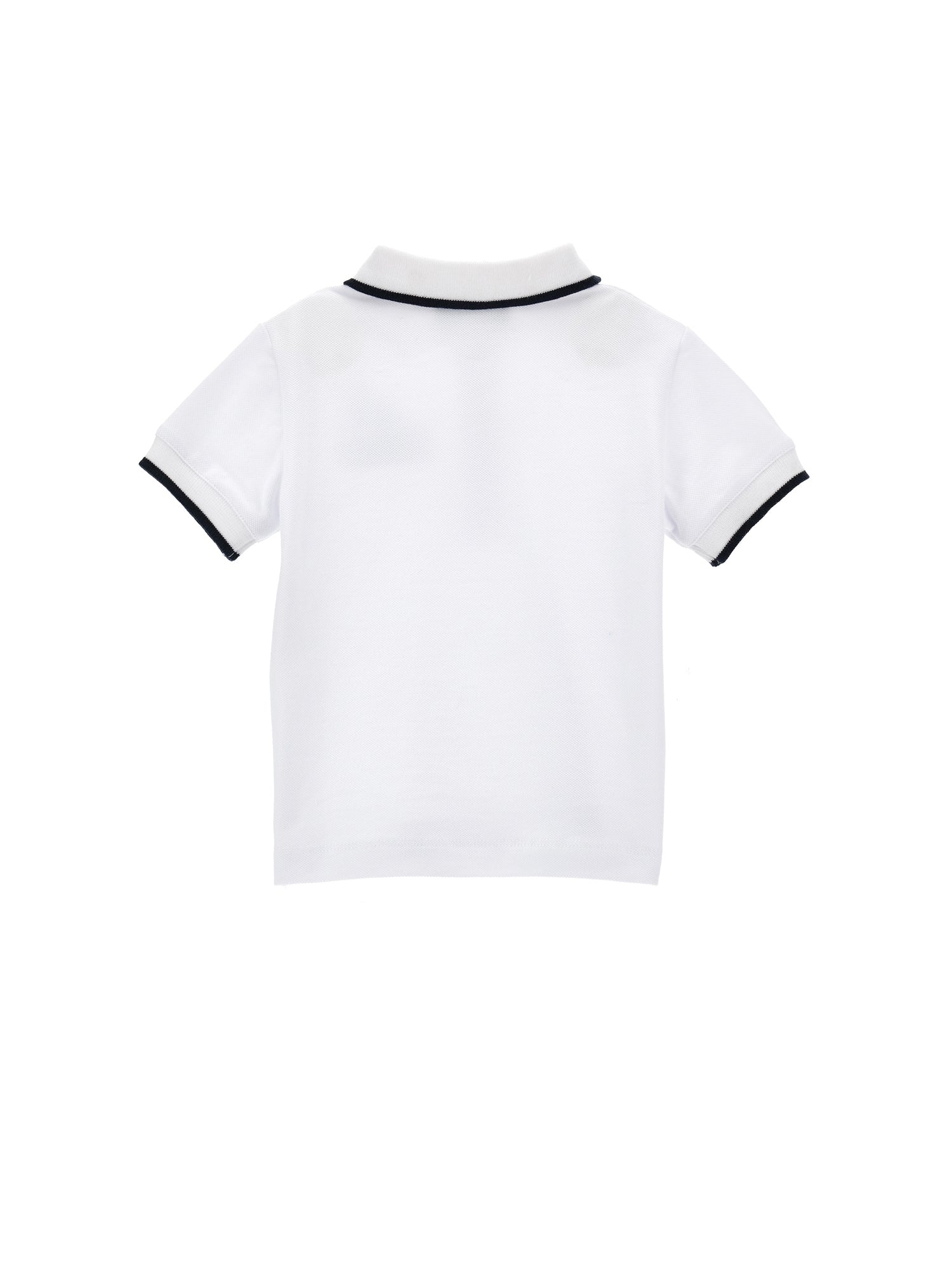 Boys | Polo With Slits | White