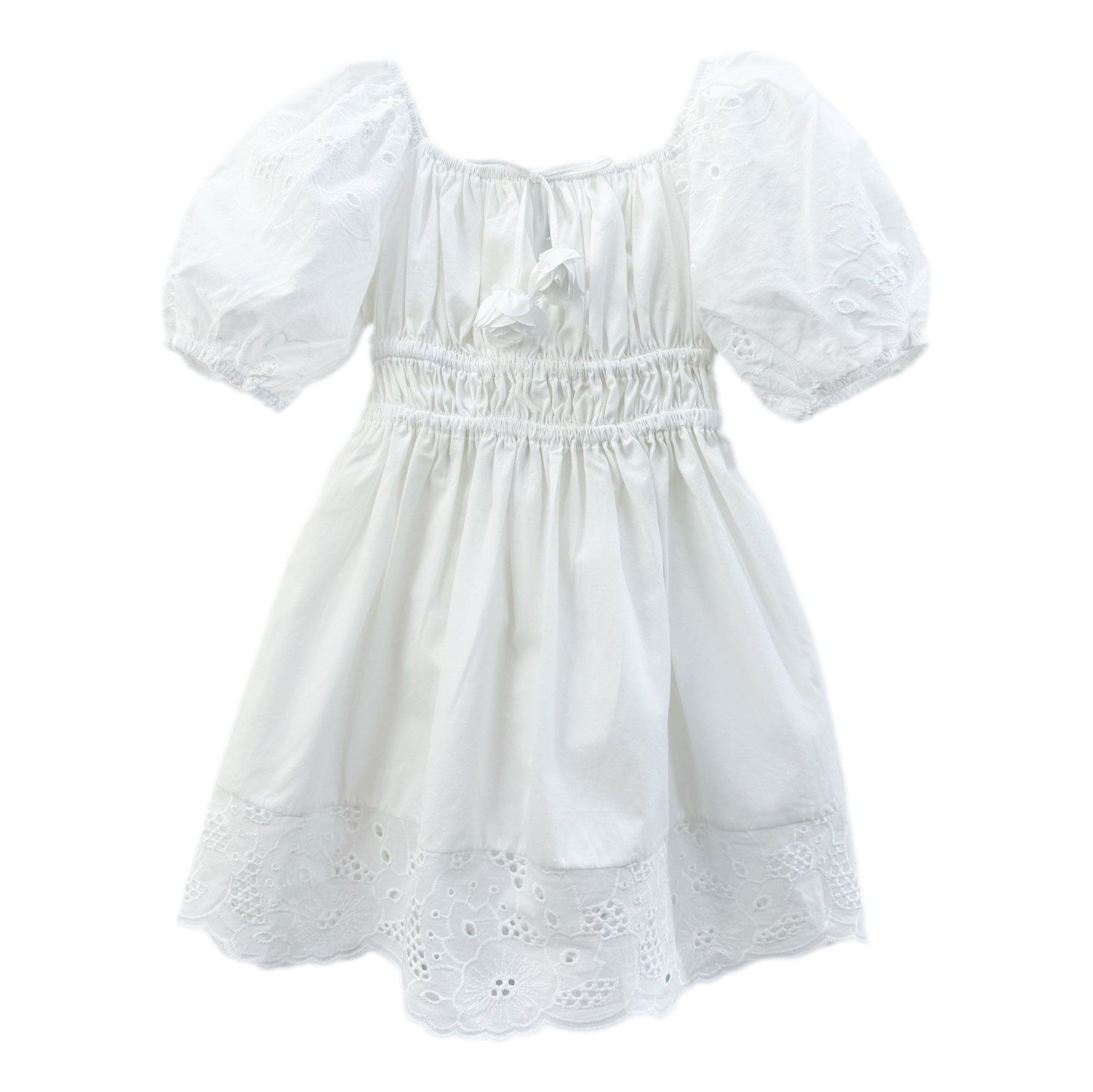 Girl | Blanca Cotton Dress | White