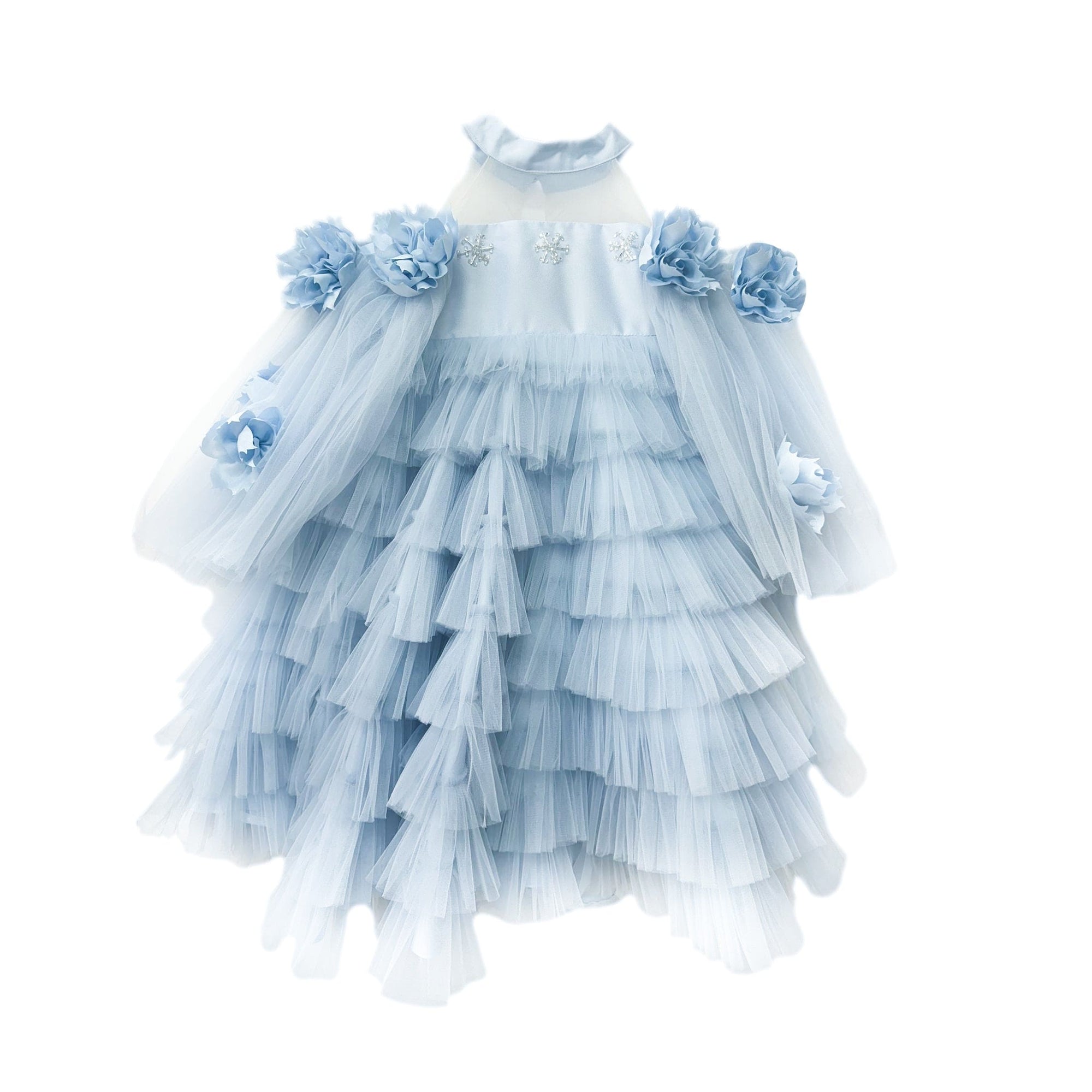 Girl | Alaska Baby Tulle Dress | Blue