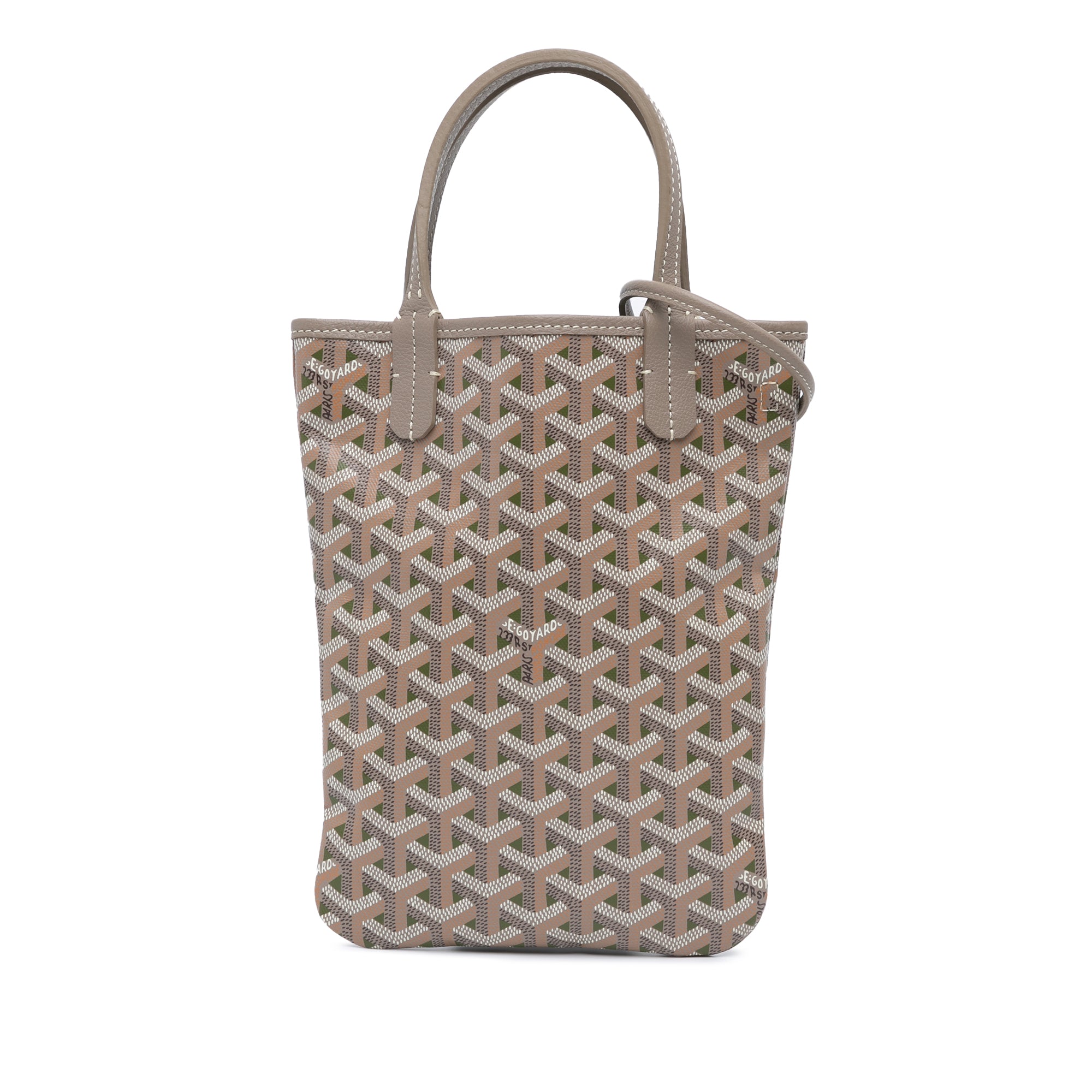 Goyard | Pre-Owned Goyardine Poitiers Claire Voie - II | Brown/Taupe