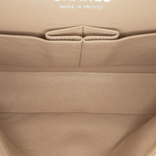 Chanel | Pre-Owned Medium Lambskin Camellia Stitched Double Flap | Pink/Light Pink