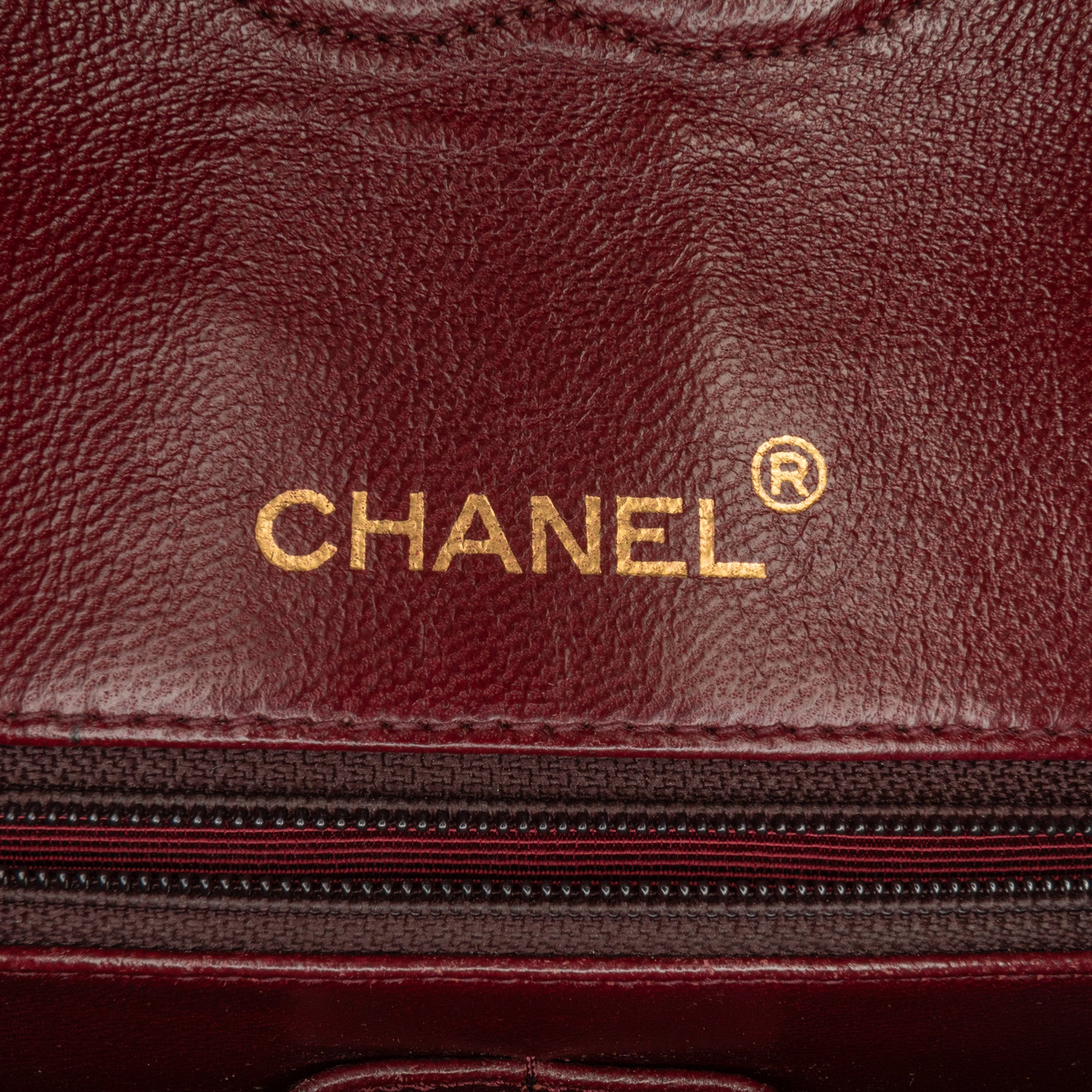 Chanel | Pre-Owned Medium Tall Classic Lambskin Double Flap | Black