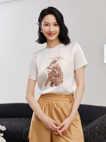 Triacetate T-Shirt | White