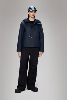 RAINS Nome Short W Parka Navy Jacket