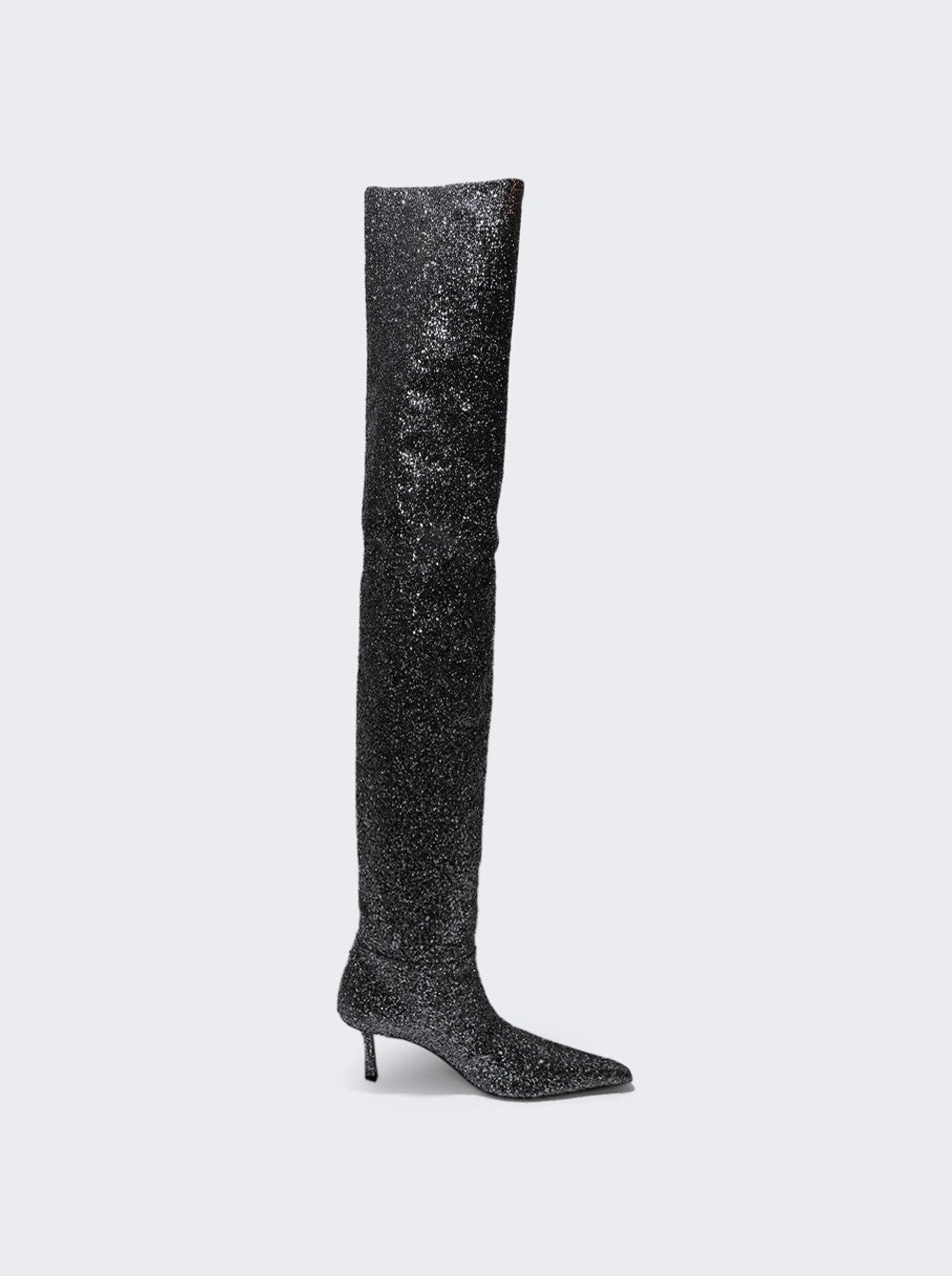 Women | alexanderwang | Viola 65 High Hip Boot Asphalt