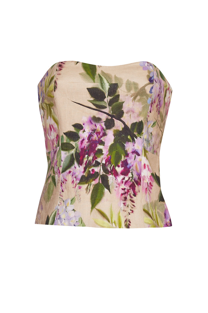 Agnes Top | Wisteria Ginger Root