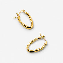 Ribbon Earrings | 18K Gold Plated on Brass
