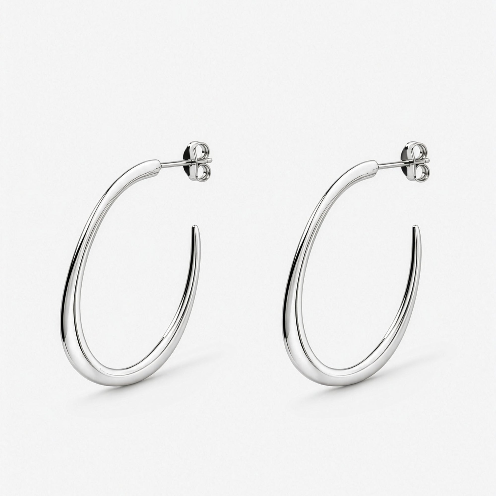 Arch Earrings | Sterling Silver