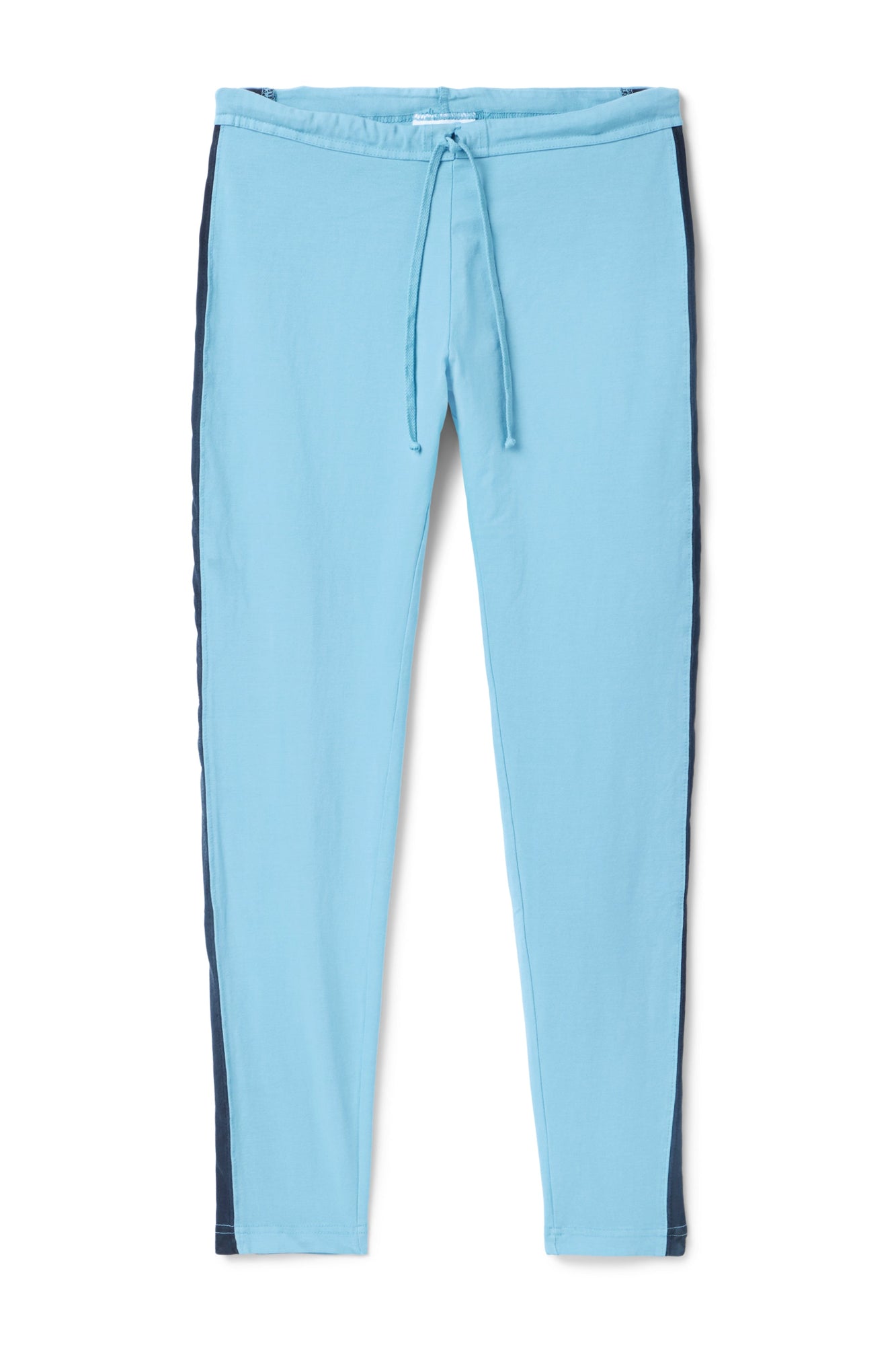 Women | Vintage Side Stripe Drawstring Legging | Sky