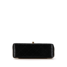 Chanel | Pre-Owned Small Square Quilted Lambskin Flap - I | Black