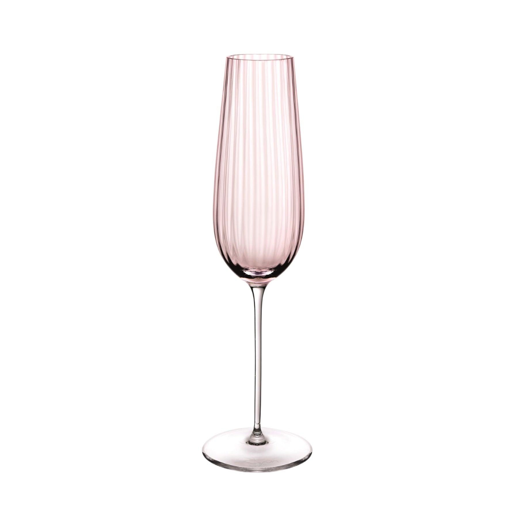 Round Up Sparkling Wine Glasses | Dusty Rose | Set of 2