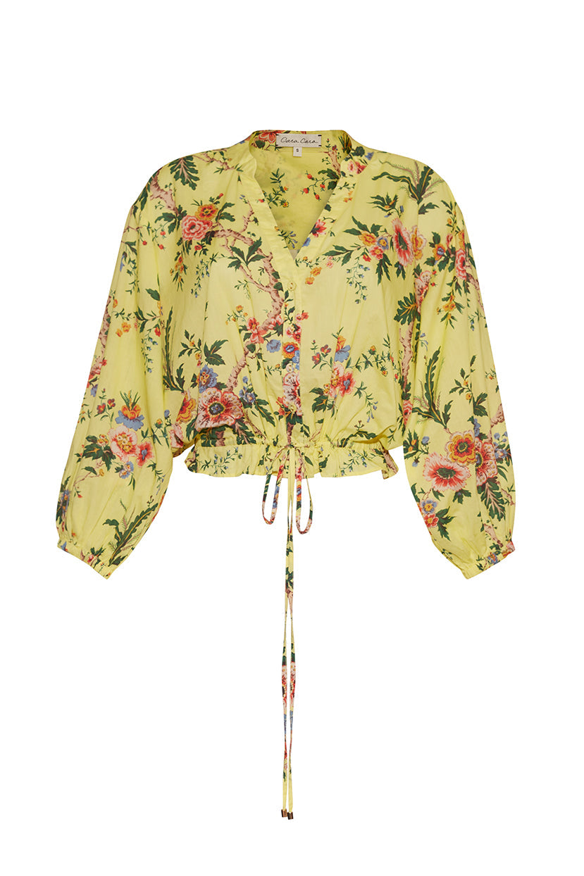 Perrin Top | Chintz Yellow