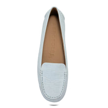 Wonder Casual Loafer | Pale Blue Faux Crochet Nubuck