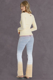Women | Rolldown Bootleg Flare Pant | Rainbow Horizon 47