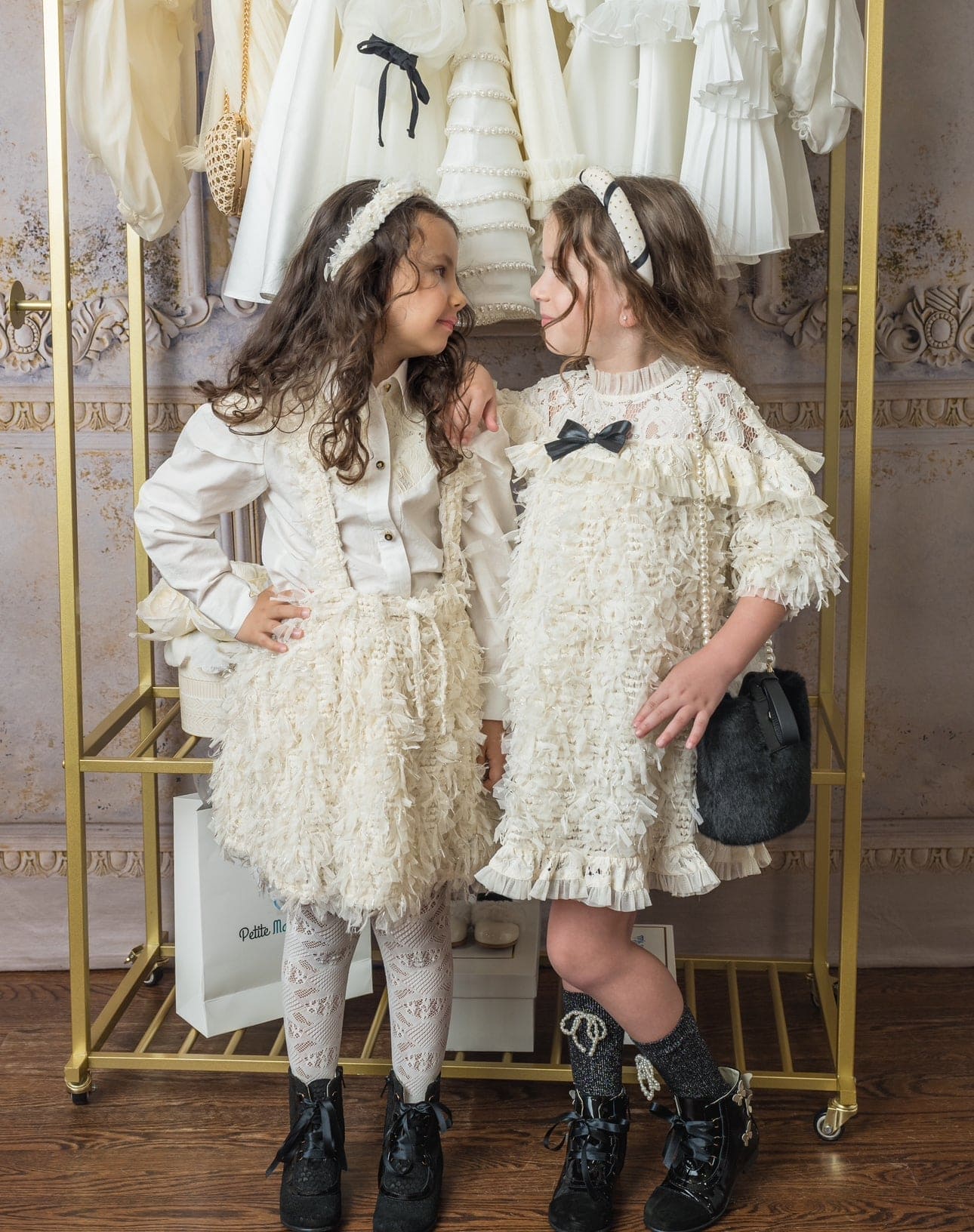 Girl | Ivanna Blouse and Skirt Set | Ivory