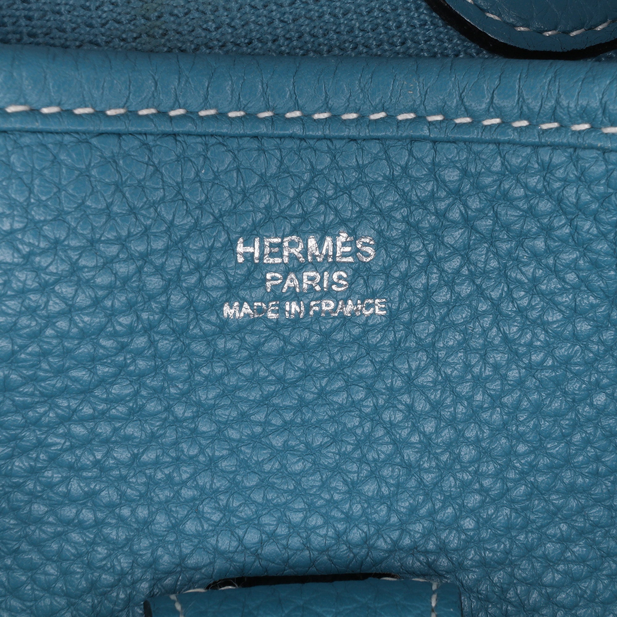 Hermes | Pre-Owned Clemence Evelyne III 29 | Blue/Peacock