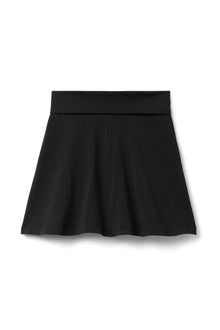 Women | Vintage Rolldown Short Skirt | Black