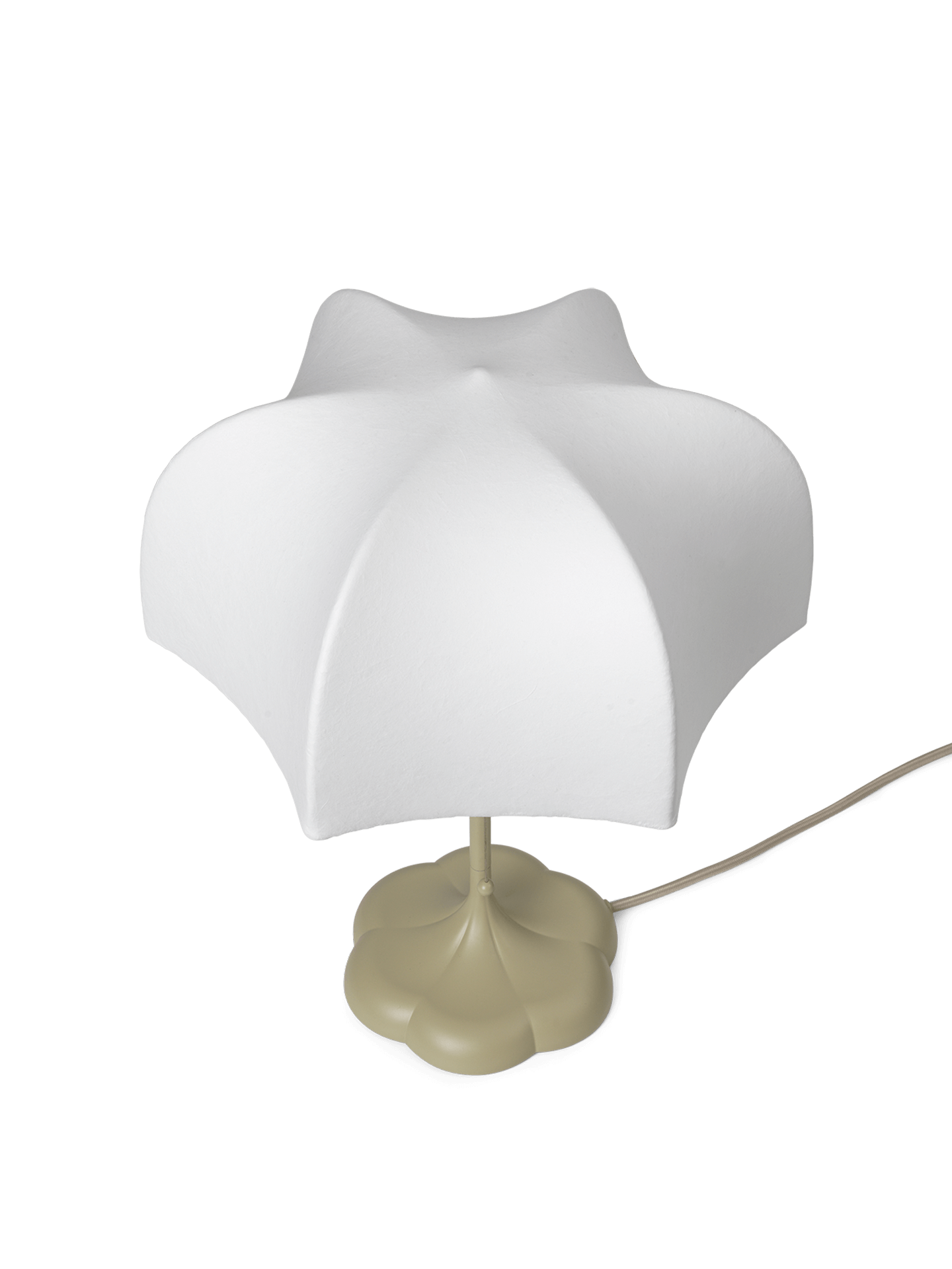 Poem Table Lamp | White/Cashmere | UL