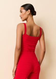 Lenny Tank Lipstick Red - Solid & Striped