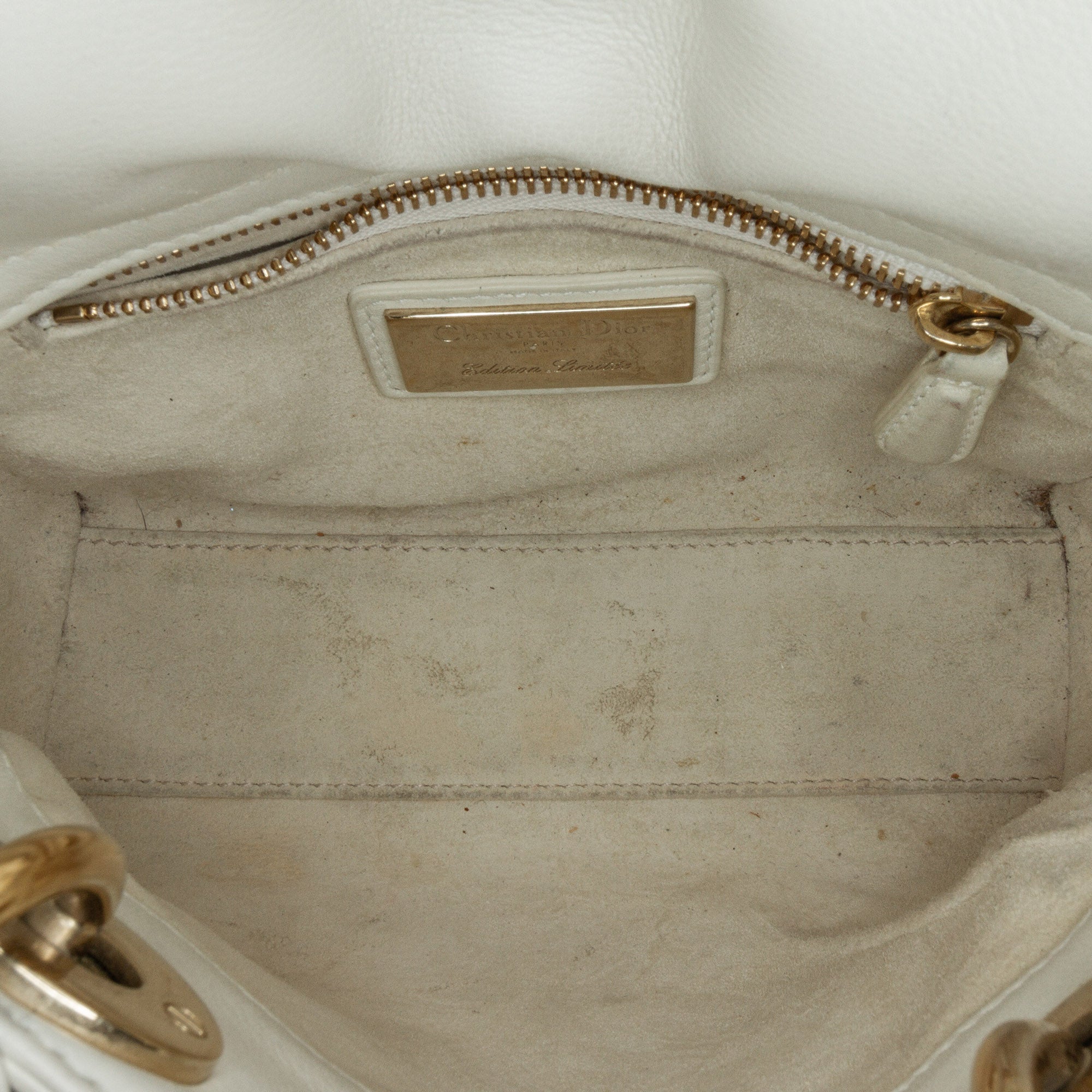 Dior | Pre-Owned Niki De Saint Phalle Mini Calfskin Dioramour Lady (Printed) - III | White