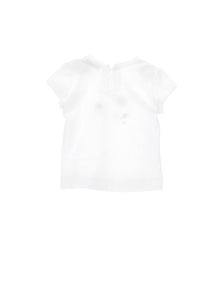 Girls | Floral Print T-Shirt | White