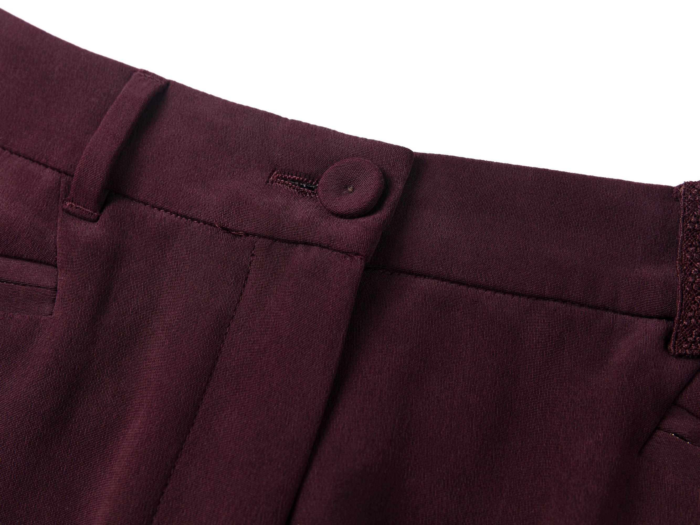 Straight Leg Pants | Purple