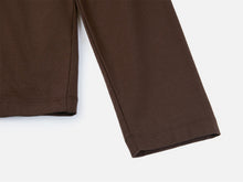 Long-Staple Cotton Sweatshirt | Brown